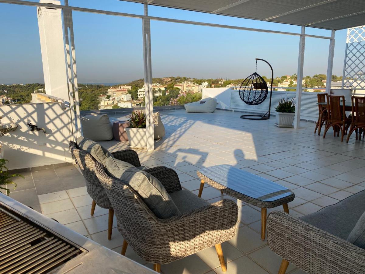 Villasonboard Vouliagmeni Penthouse Veranda Sea-View & Beach Афины Экстерьер фото